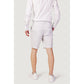 Armani Exchange White Cotton Bermuda