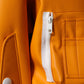 Dolce & Gabbana Orange White Full Zip Jersey Bomber Jacket