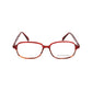 Ermenegildo Zegna Red Plastic Glasses (Frames)