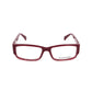 Ermenegildo Zegna Red Plastic Glasses (Frames)
