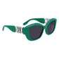 Karl Lagerfeld Green Injected Sunglasses