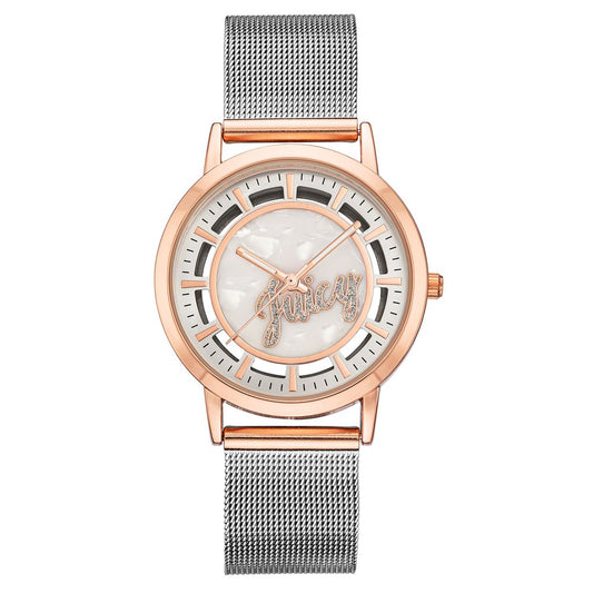 Juicy Couture Silver Stainless Steel Stainless Steel Watch