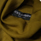 Dolce & Gabbana Brown Cashmere Turtleneck Pullover Sweater