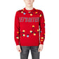 Only & Sons Red Marabou Sweater
