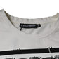 Dolce & Gabbana White Bandana Print Cotton Short Sleeves T-shirt