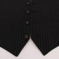 Dolce & Gabbana Sleek Striped Waistcoat Vest