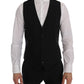 Dolce & Gabbana Elegant Striped Vest Waistcoat