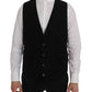 Dolce & Gabbana Elegant Striped Vest Waistcoat