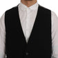 Dolce & Gabbana Elegant Striped Vest Waistcoat