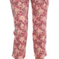 Dolce & Gabbana Elegant Floral Brocade Pants