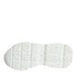 Dolce & Gabbana White Daymaster Hand Painted Sneakers Shoes