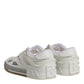 Dolce & Gabbana White DG Logo CUSTOM 2.Zero Sneakers Shoes