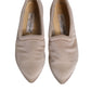Dolce & Gabbana Beige Fabric Slip On Ballerina Flats Shoes