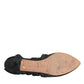 Dolce & Gabbana Green Cotton Sock Style Ankle Boots Shoes
