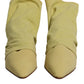 Dolce & Gabbana Green Sock Style Heels Ankle Boots Shoes