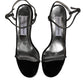 Dolce & Gabbana Black Ankle Strap High Heels Sandals Shoes