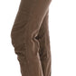 Ermanno Scervino Chic Brown Casual Cotton Pants