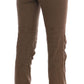 Ermanno Scervino Chic Brown Casual Cotton Pants