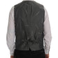 Dolce & Gabbana Elegant Gray Waistcoat Vest