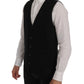 Dolce & Gabbana Elegant Striped Waistcoat Vest