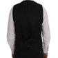 Dolce & Gabbana Elegant Striped Wool Blend Vest Waistcoat