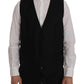 Dolce & Gabbana Elegant Black Single Breasted Vest