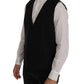 Dolce & Gabbana Elegant Black Single Breasted Vest