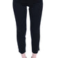 BENCIVENGA Elegant Black Capri Pants for Sophisticated Style