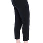 BENCIVENGA Elegant Black Capri Pants for Sophisticated Style