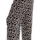 Dolce & Gabbana Elegant Polka Dot Silk High-Waist Pants