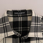 Dolce & Gabbana Enchanted Sequin Checkered Wool Shirt