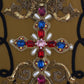 Dolce & Gabbana Runway Embellished Crystal Cross Vest