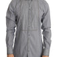 Dolce & Gabbana Elegant Gray Checkered Slim Fit Casual Shirt