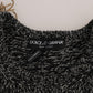 Dolce & Gabbana Elegant Gray Cashmere KING Sweater