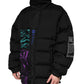 Dolce & Gabbana Black Nylon Puffer Men Full Zip Jacket