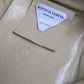 Bottega Veneta Beige Lambskin Leather Trench Coat Jacket
