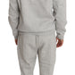 Billionaire Italian Couture Italian Couture Gray Cotton Sweatsuit