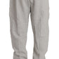 Billionaire Italian Couture Italian Couture Gray Cotton Sweatsuit