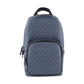 Michael Kors Cooper Medium Navy Signature PVC Sling Backpack