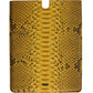 Dolce & Gabbana Sleek Python Snakeskin Tablet Case in Yellow