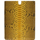 Dolce & Gabbana Sleek Python Snakeskin Tablet Case in Yellow