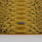 Dolce & Gabbana Sleek Python Snakeskin Tablet Case in Yellow