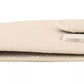 Dolce & Gabbana White Dauphine Leather Condom Case Holder Pocket Wallet