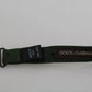 Dolce & Gabbana Green Dotted Silk Adjustable Neck Bow Tie