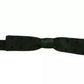 Dolce & Gabbana Green Dotted Silk Adjustable Neck Bow Tie