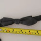 Dolce & Gabbana Gray Silk Patterned Mens Necktie Bow Tie