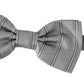Dolce & Gabbana Light Gray Lining Adjustable Neck Butterfly Bow Tie