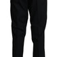 Dolce & Gabbana Elegant Black Formal Wool Blend Trousers