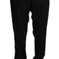 Dolce & Gabbana Elegant Black Formal Wool Blend Trousers