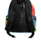Dolce & Gabbana Multicolor Tie Dye Nylon Logo Print Kids Backpack Bag